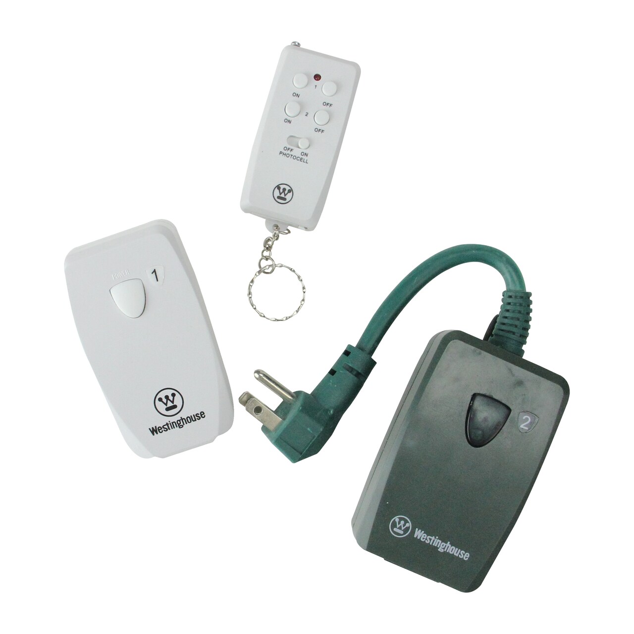 Westinghouse 3-Piece Indoor/Outdoor Westinghouse Wireless Remote Control and Timer Combo Pack